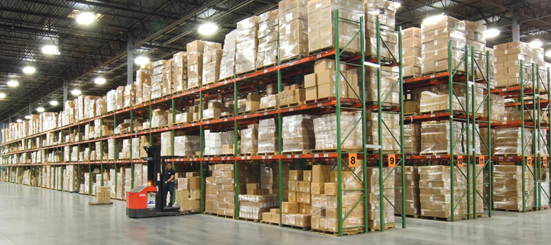 Industrial pallet racking warehouse in Indianapolis Indiana
